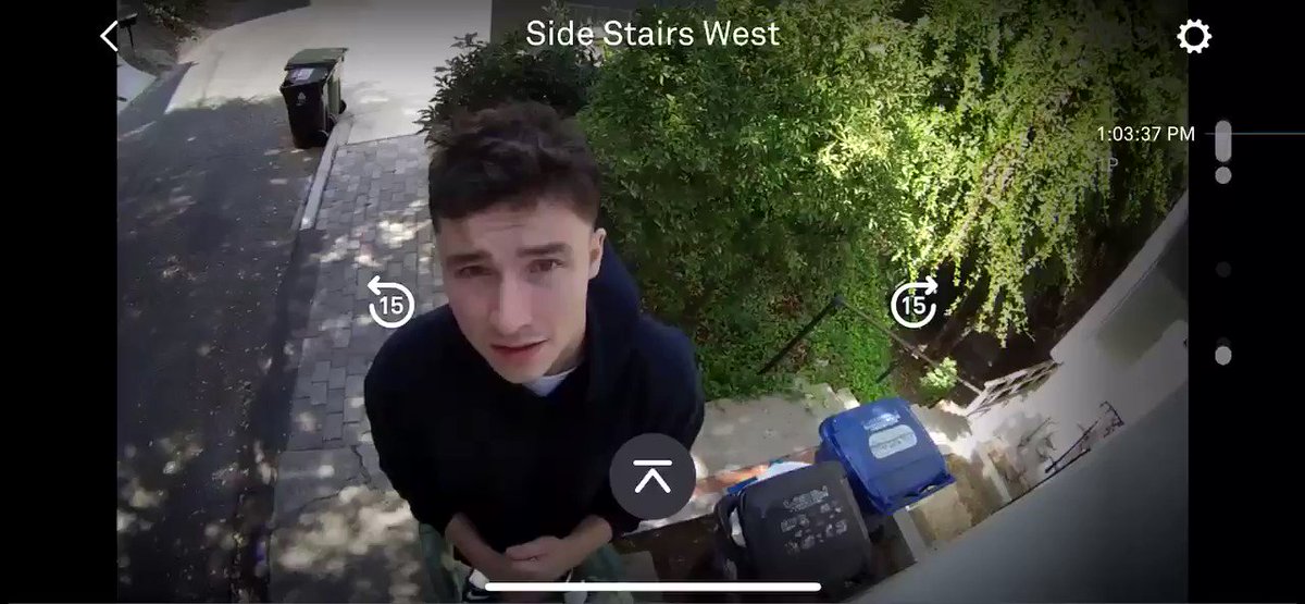 nothing like a broom stick to the eye…thanks @ItsAircool