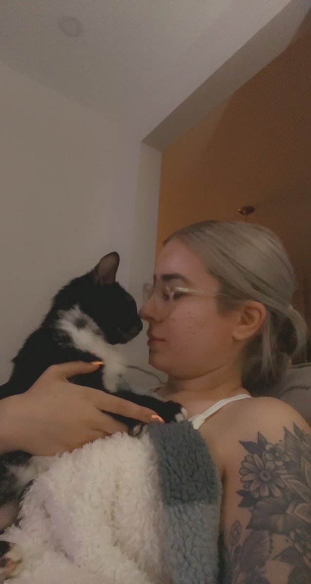 My 16 year old baby does this to me night…