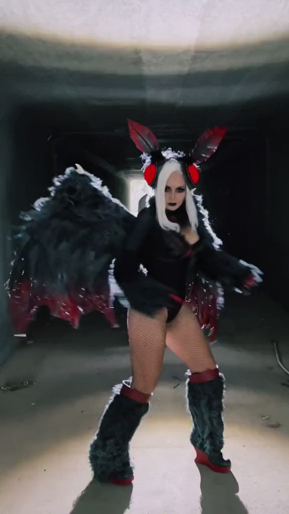 A guy walked down this tunnel while we were doing…