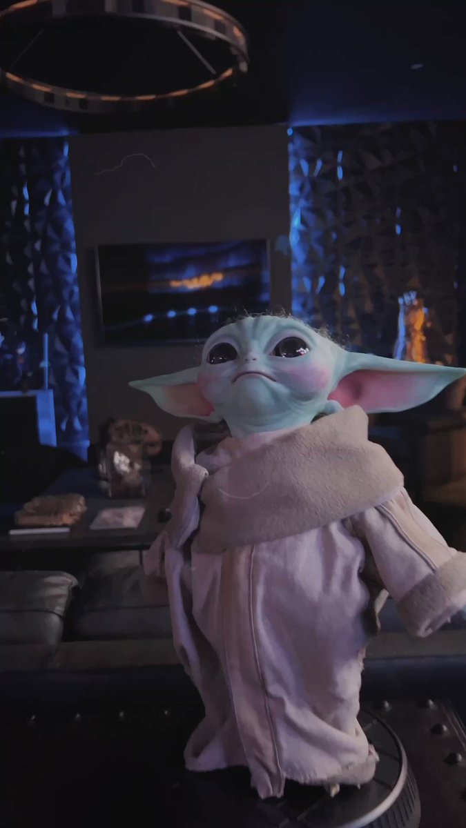 At my barcade ready to watch The Mandalorian with the…