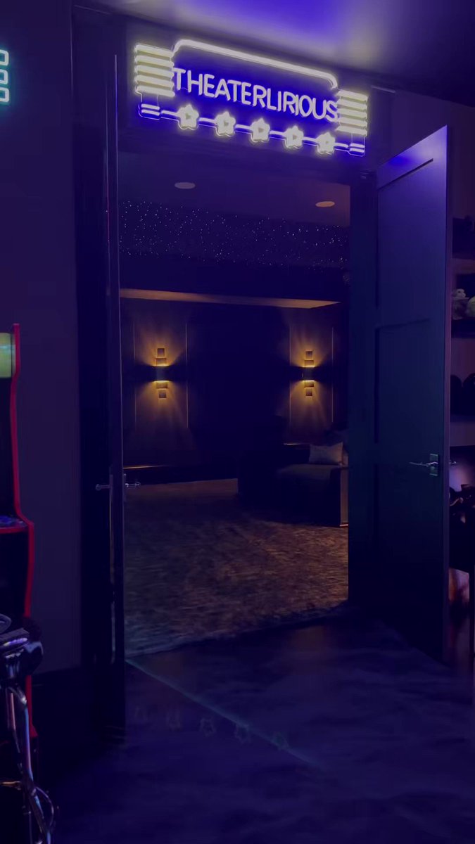 A peak into our theater room. #liminalspaces #homedecor