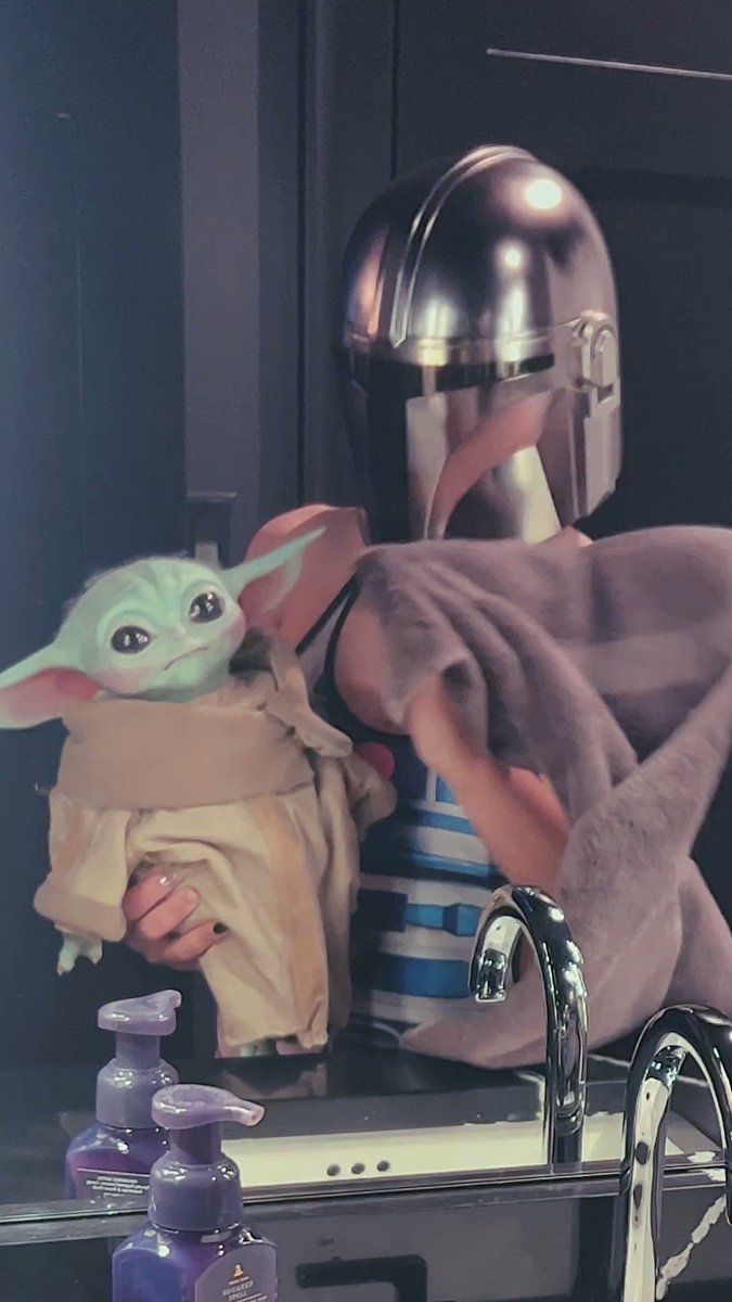 This is the way we wash our face.