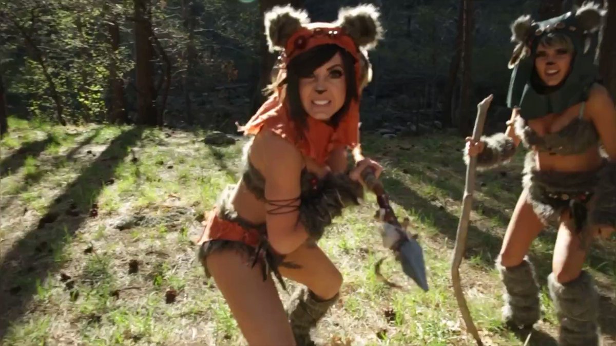 💀🐻 POV: you meet some Ewoks Ft @Darshelle 😤