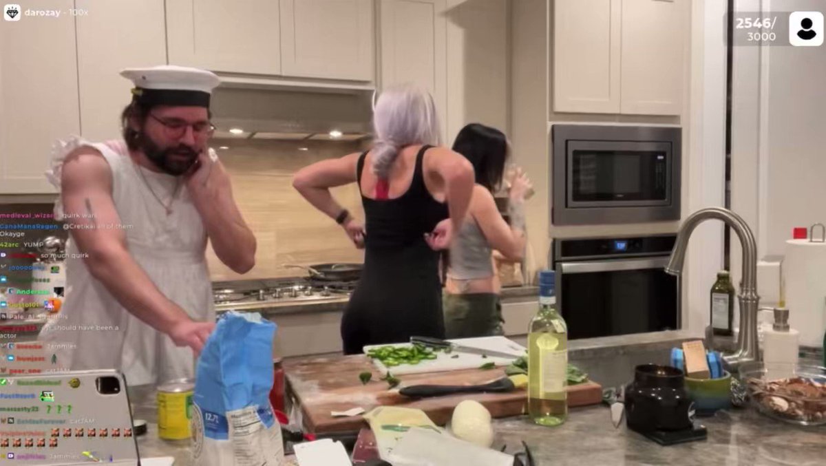 Peach constantly trying to grab the knife out of my…