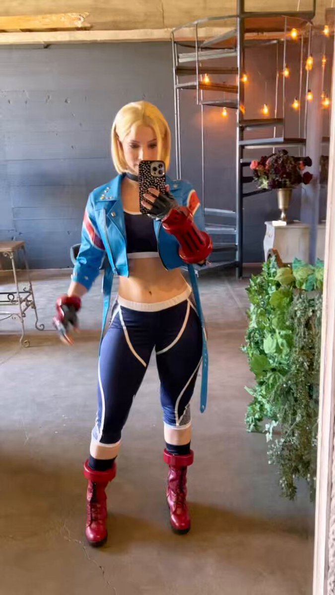 Today I’m cosplaying as Cammy at the last day of…