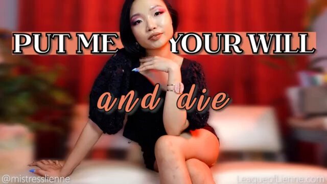 VID SOLD! Put me in your will and DIE 🔥…