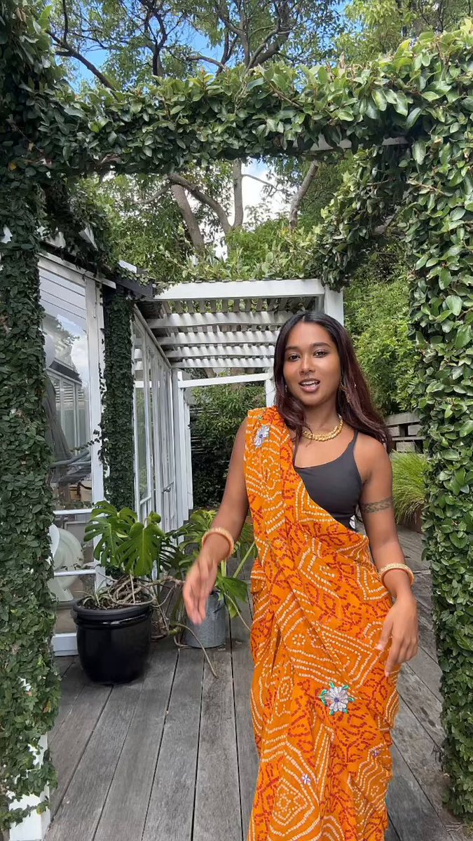 Me and my baddie friend #desi #sari #onlyfans