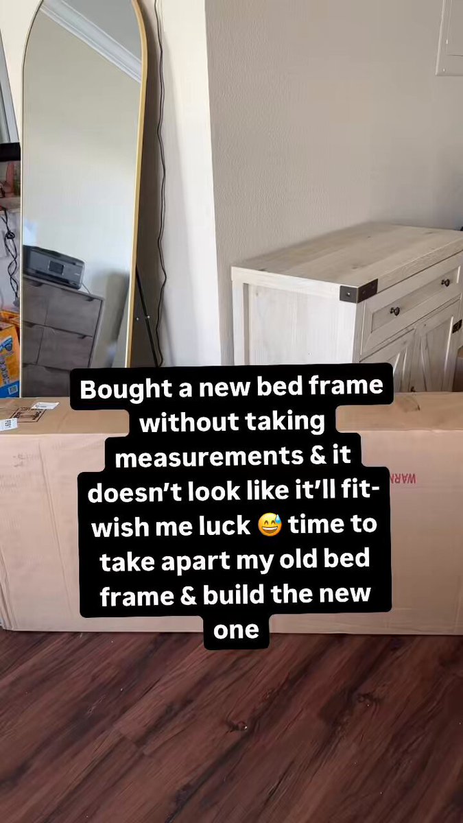 You know what new furniture means- building it LIVE on…