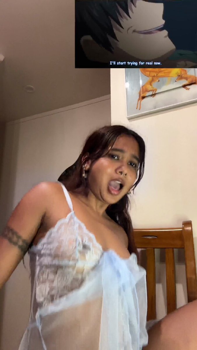 New anime reaction with pussy cam is now up on…