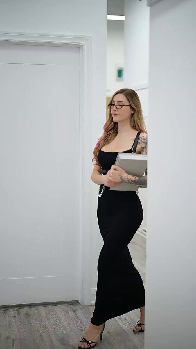 POV your office crush is piddling around trying to look…