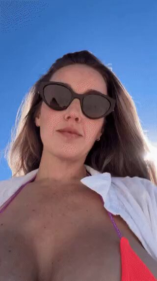 Sunday was bikini day