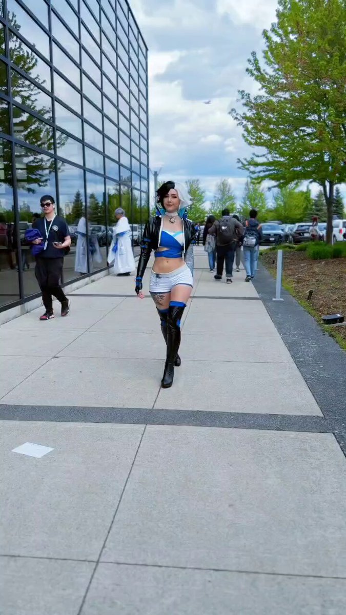 Luna Snow cosplay at Anime North! Yeah I know I…