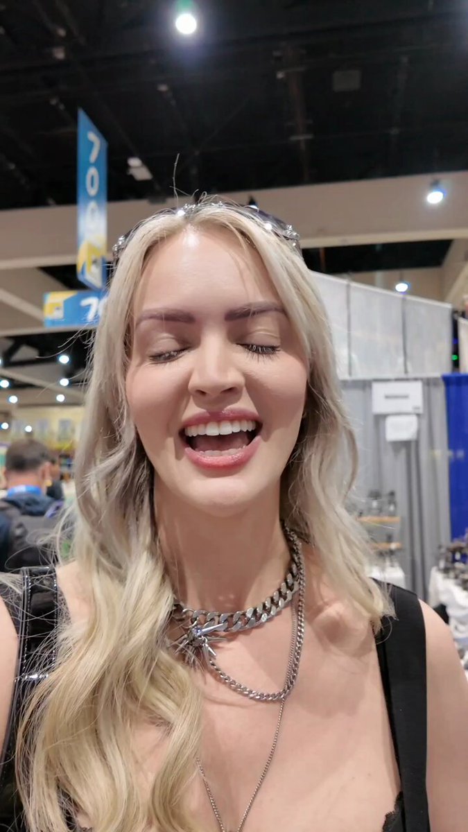 I walked by his booth 3 times before I got…