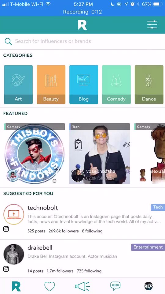 if you have a brand or want to promote something…